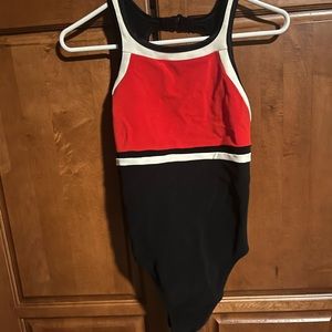 Vintage jag one piece swimsuit